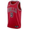 NBA Chicago Bulls Trikot Nikola Vucevic 9 Nike 2022-23 Icon Edition Rot Swingman - Herren